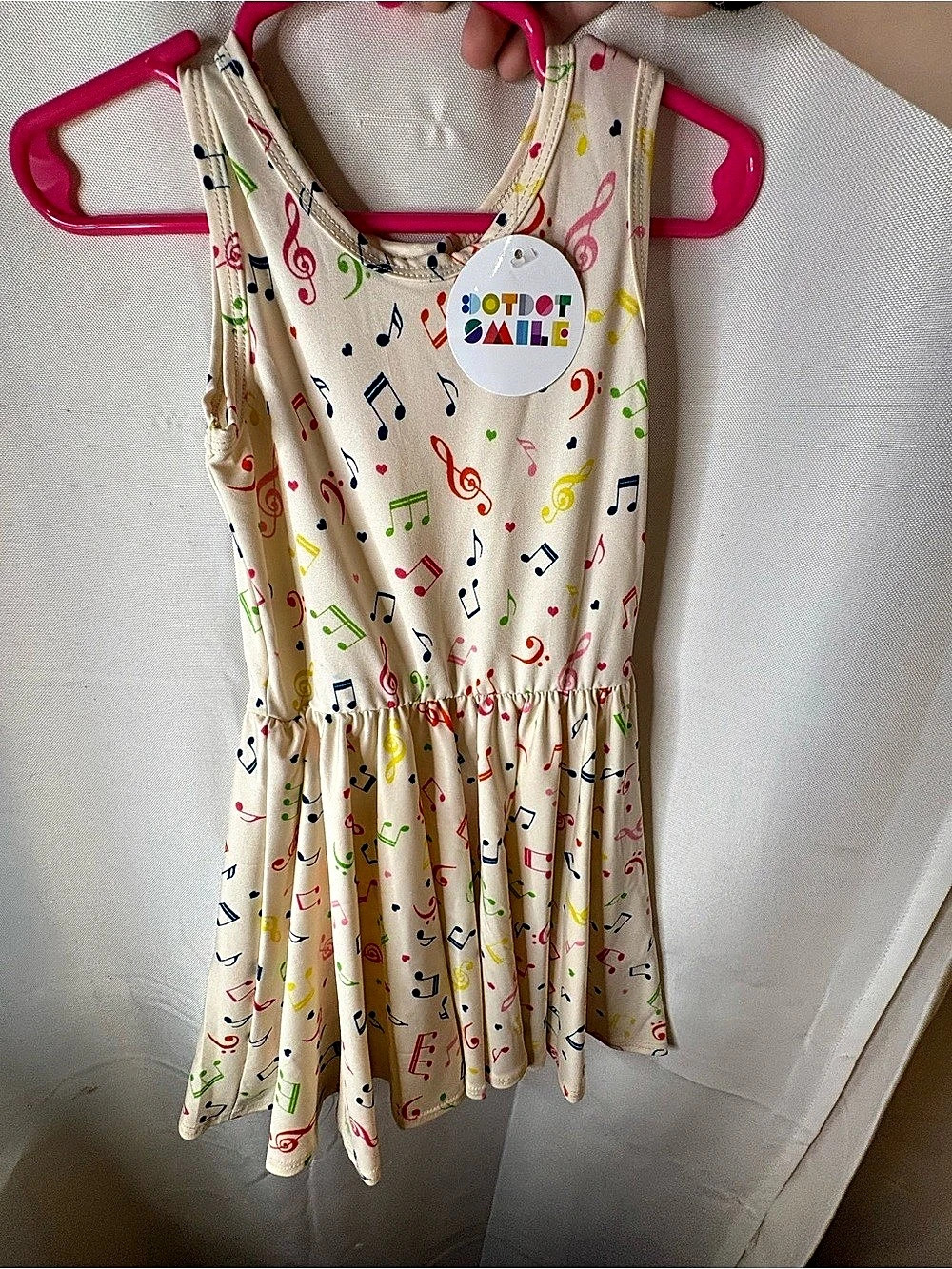 Dotdot smile Girls Musical Note Print Dress Size 2T NWT